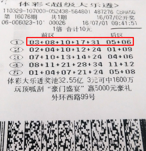 大乐透2019年第030期开奖号码分析
