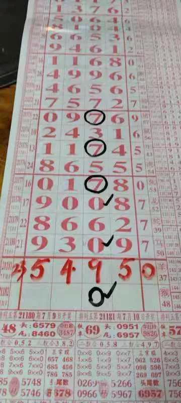 揭秘21182期排列5中奖号码背后的故事