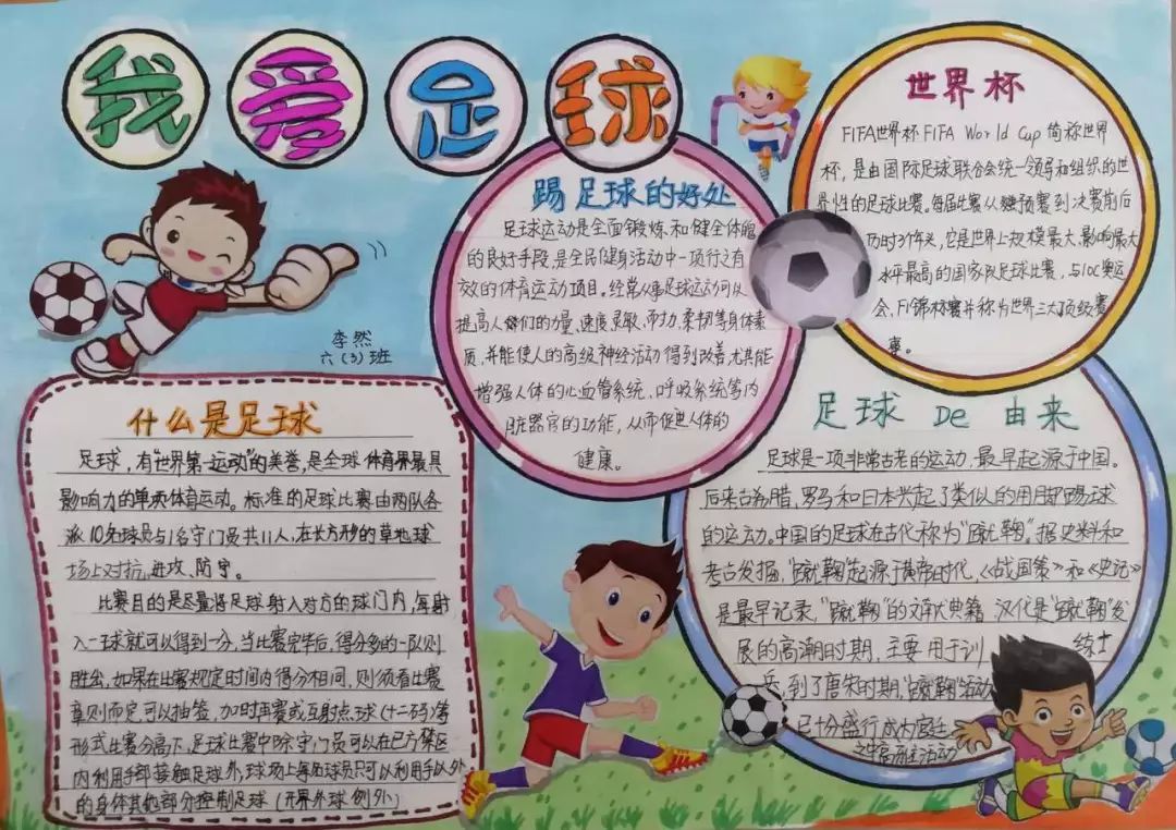 体育足球手抄报，探索足球的魅力与运动精神