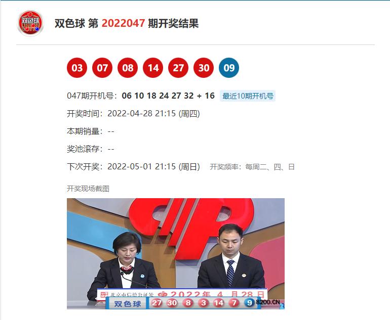 揭秘福利双色球，2022年4月3日开奖结果及背后故事